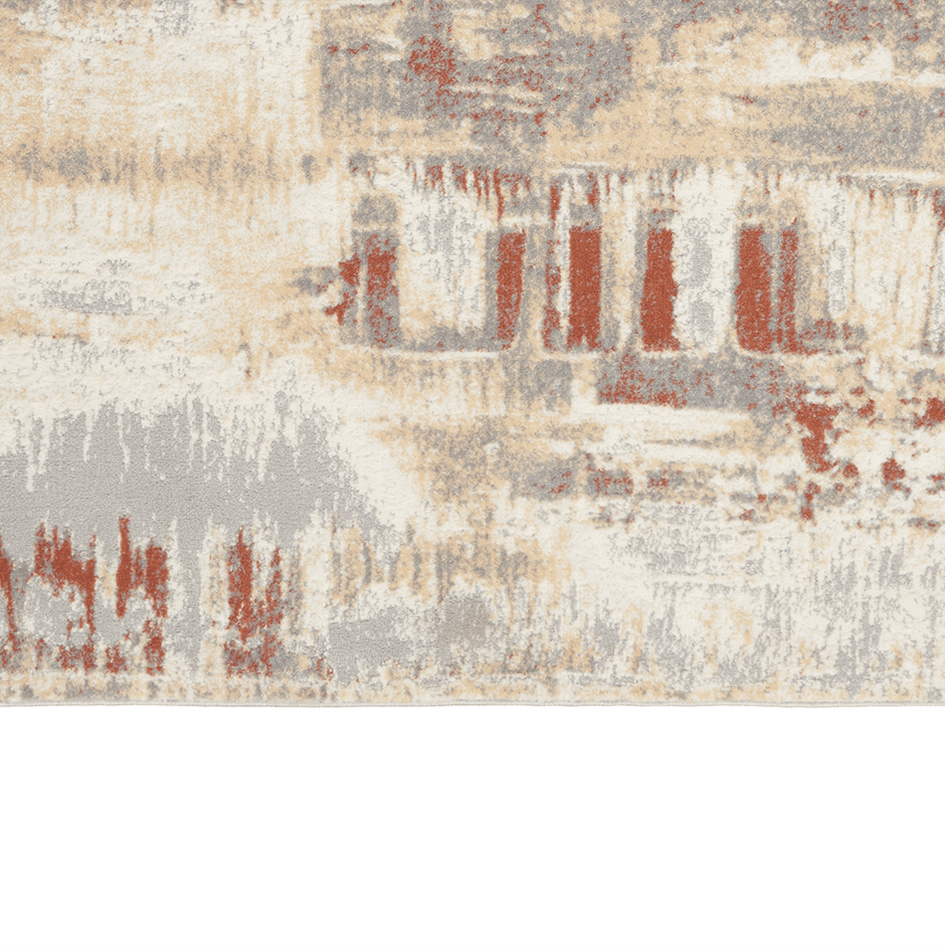 CK005 Enchanting ECH02 Rug Grey Rust — Woven Rugs