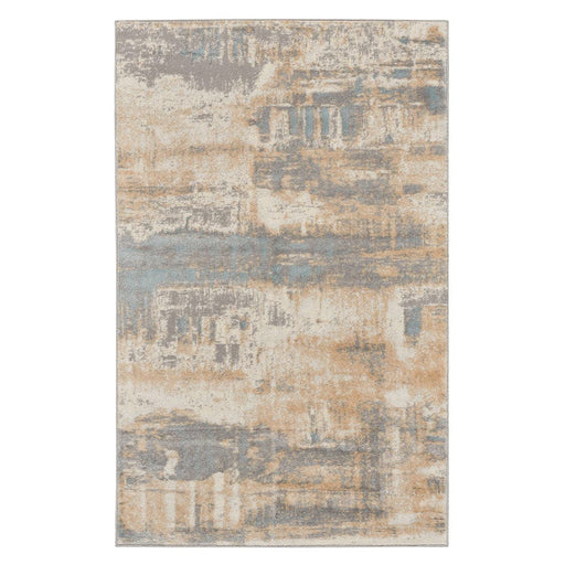 Calvin Klein Home Rugs Enchanting 02 Rug Ivory Seaglass - Woven Rugs