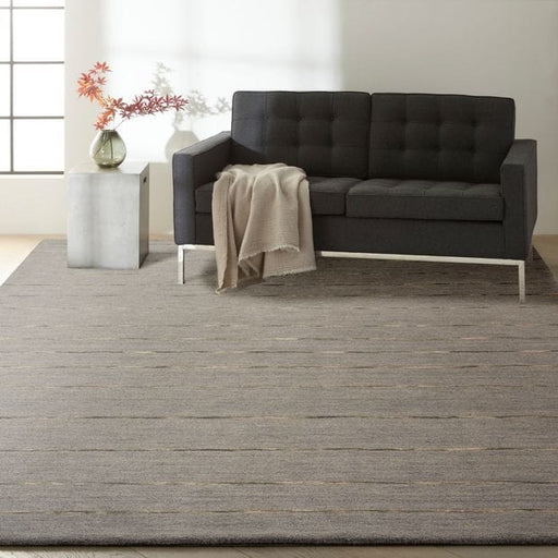 Calvin Klein Rugs CK400 Halo HAL01 Charcoal - Woven Rugs