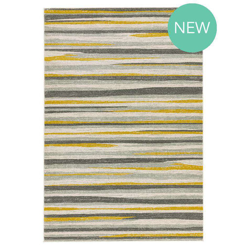 Asiatic Rugs Colt CL10 Stripe Mustard - Woven Rugs