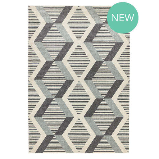 Asiatic Rugs Colt CL12 Diamond Grey - Woven Rugs