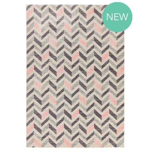 Asiatic Rugs Colt CL09 Chevron Pink - Woven Rugs