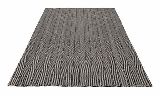 Concept Looms Rugs COTSWOLD NATURAL COTW03 CHARCOAL - Woven Rugs