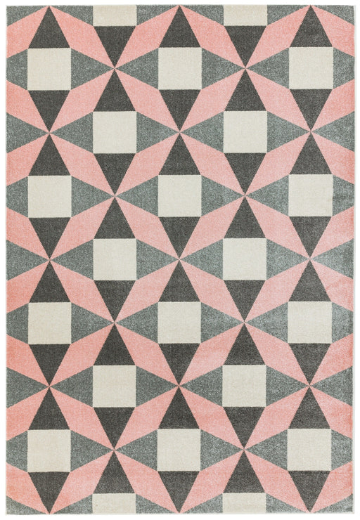 Asiatic Rugs Rectangle / 120 x 170cm Colt  CL15 Fan Pink 5031706710172 - Woven Rugs
