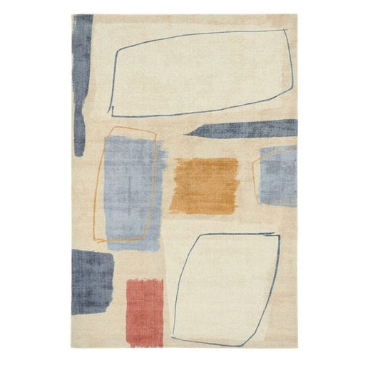 Scion Rugs Scion Screen Printed Composition Amber 023701 - Woven Rugs
