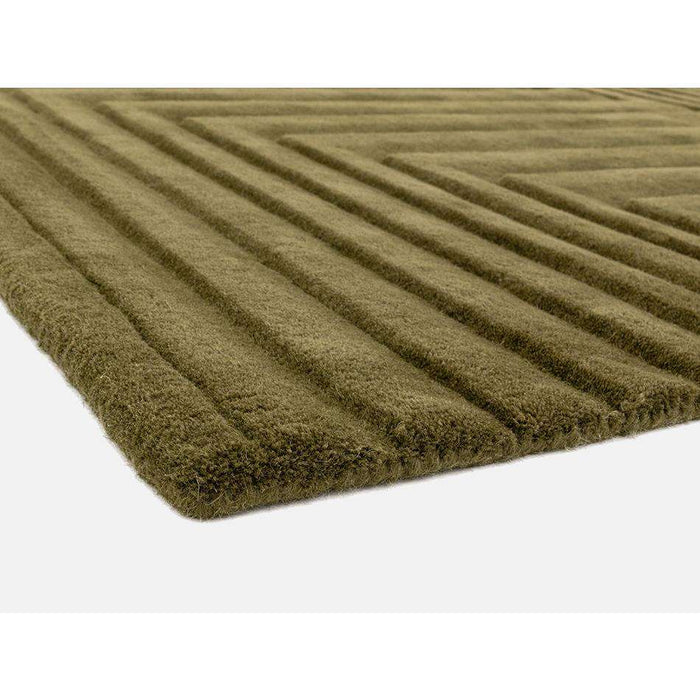 Asiatic Rugs Form Green - Woven Rugs