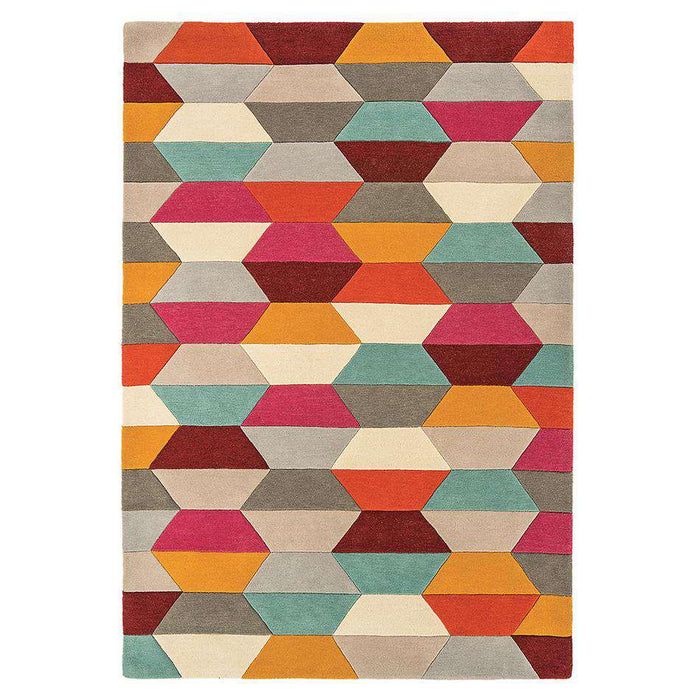 Asiatic Rugs Funk Honeycomb Bright - Woven Rugs