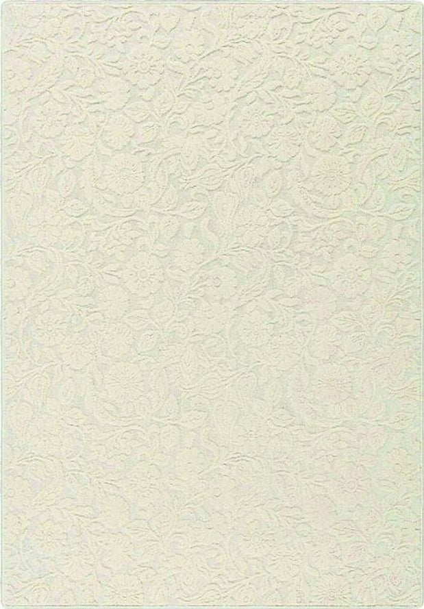 Galaxy Wool Alula White — Woven Rugs