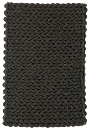 Asiatic Rugs Rectangle / 120 x 170cm Helix Charcoal 5031706656586 - Woven Rugs