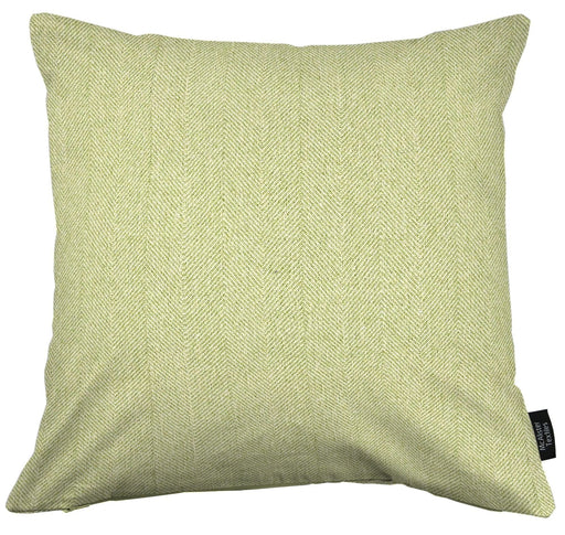 McAlister Textiles Rugs Cushion Covers / 60 x 60cm Herringbone Cushions Sage Green ' - Woven Rugs