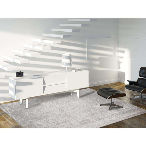 Louis De Poortere Rugs Mad Men Jacobs Ladder 8929 White Plains Rugs - Woven Rugs