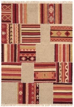 Asiatic Rugs Rectangle / 160 x 230cm Patchwork Kelims KP 01 5031706663799 - Woven Rugs