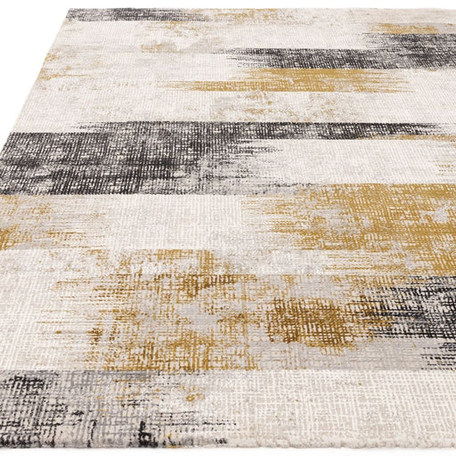 Asiatic Rugs Kuza Lines Gold - Woven Rugs