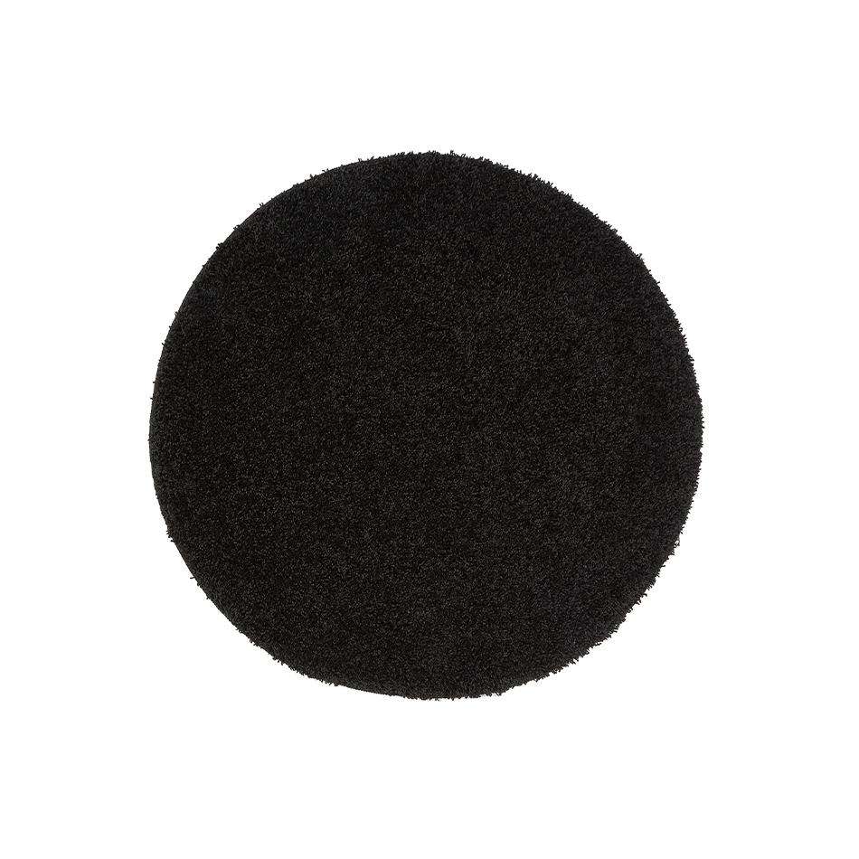 MY Rug Black Round — Woven Rugs