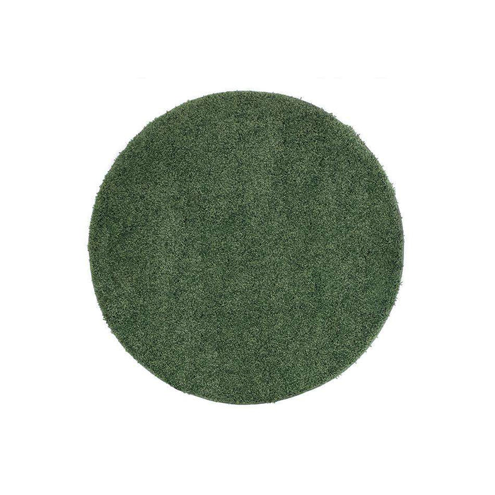 MY Rug Rugs 100cm Diameter MY Rug Forest Green Circle 5026134546752 - Woven Rugs