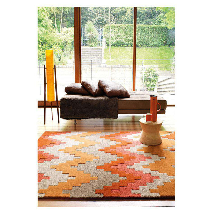 Asiatic Rugs Matrix MAX23 Cuzzo Sienna - Woven Rugs