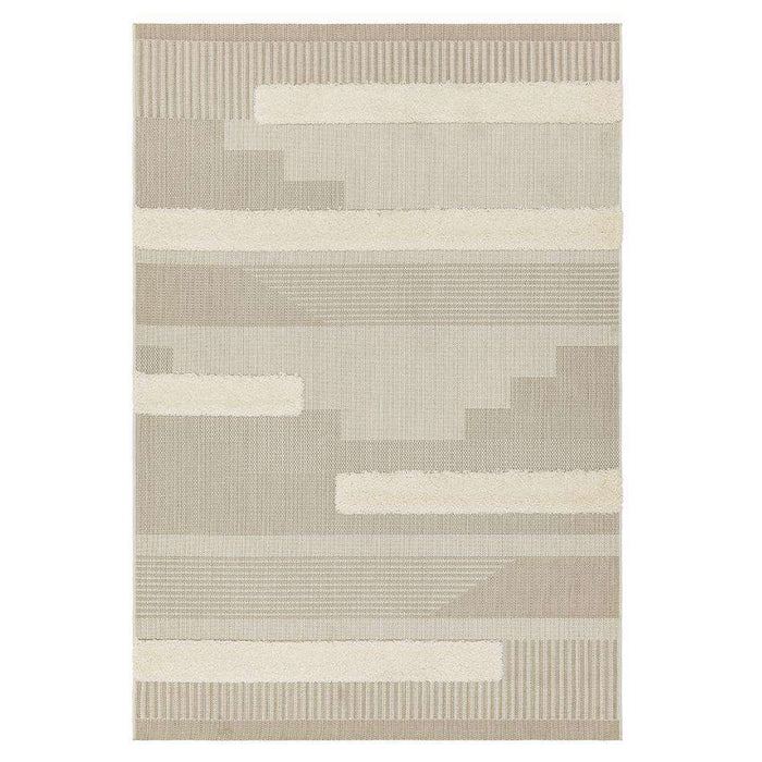 Asiatic Rugs Monty MN06 Natural Cream Geometric - Woven Rugs