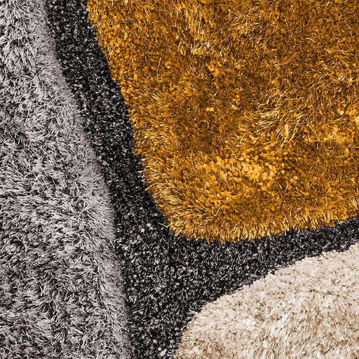 Think Rugs Rugs Noble House NH5858 Grey/Yellow - Woven Rugs