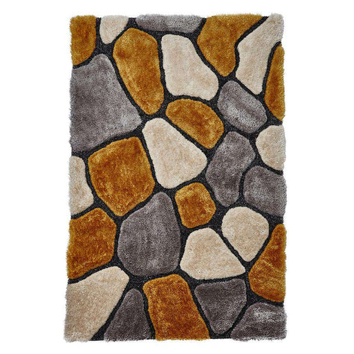 Think Rugs Rugs Noble House NH5858 Grey/Yellow - Woven Rugs
