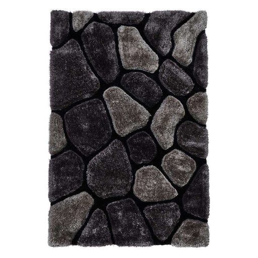 Think Rugs Rugs Noble House NH5858 Black/Grey - Woven Rugs