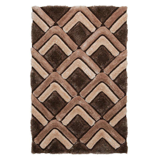 Think Rugs Rugs Noble House NH8199 Brown - Woven Rugs