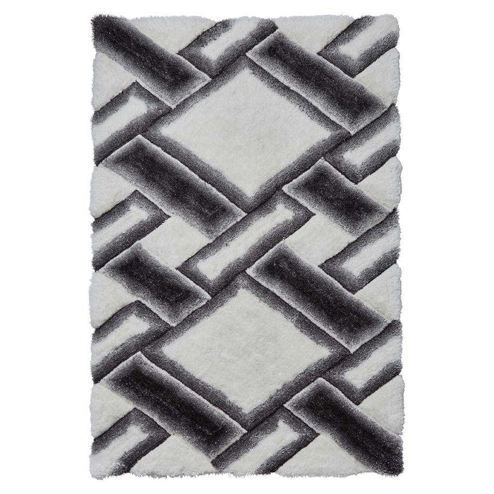 Think Rugs Rugs Noble House NH9716 Grey/Ivory - Woven Rugs