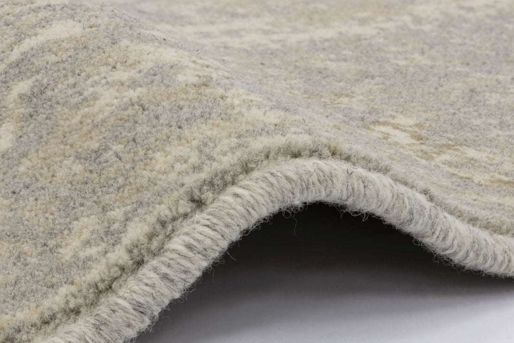 Agnella Rugs Natural Wool Brooks Grey - Woven Rugs