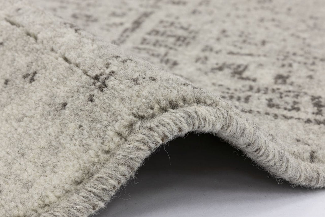 Agnella Rugs Natural Wool Milet Grey - Woven Rugs