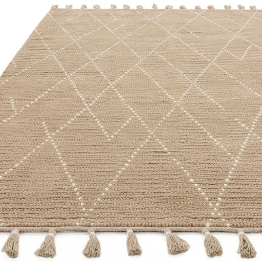 Asiatic Rugs Nepal Sand Cream Linear - Woven Rugs