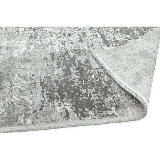 Asiatic Rugs Olympia OL07 Silver Grey Abstract - Woven Rugs