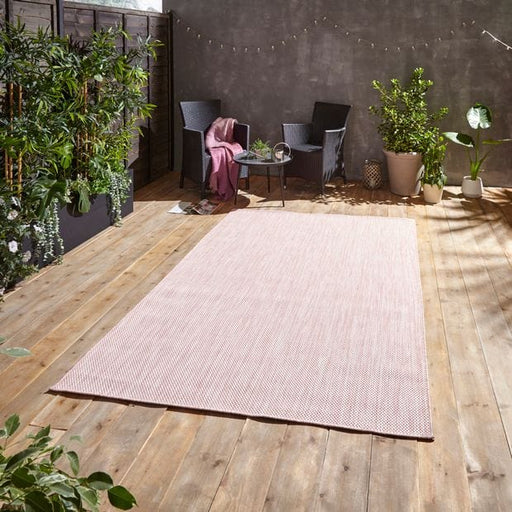 Think Rugs Rugs Rectangle / 200 x 290cm POP! Outdoors Rose 5056331408140 - Woven Rugs