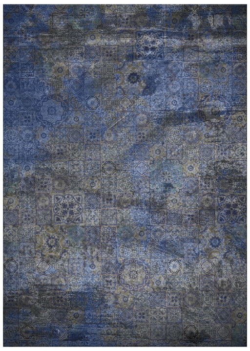 Jackie and the Fish Rugs Jackie & The Fish Porto azulejo blue - Woven Rugs