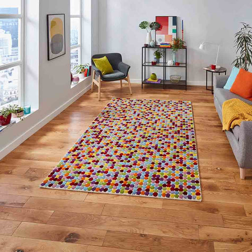 Think Rugs Rugs Prism PR429 Multi - Woven Rugs