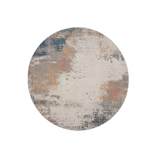 Nourison Rugs Rustic Textures RUS13 Grey Blue - Woven Rugs