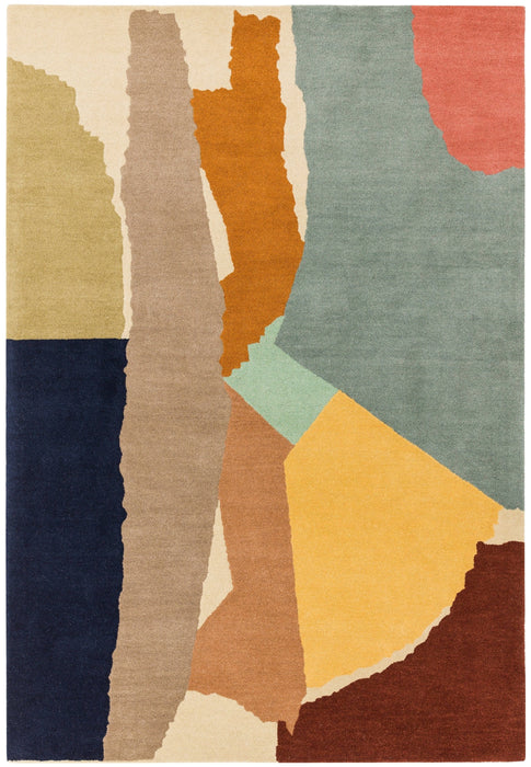 Asiatic Rugs Reef RF14 Abstract Multi - Woven Rugs