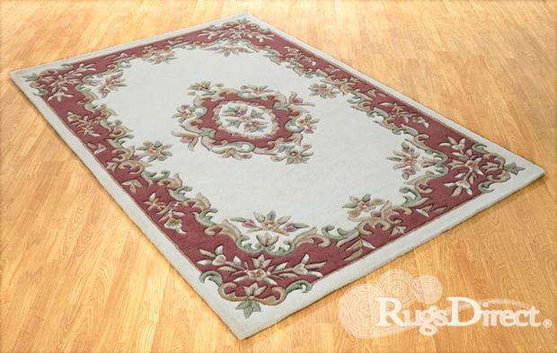 Royal Indian Cream-Rose — Woven Rugs