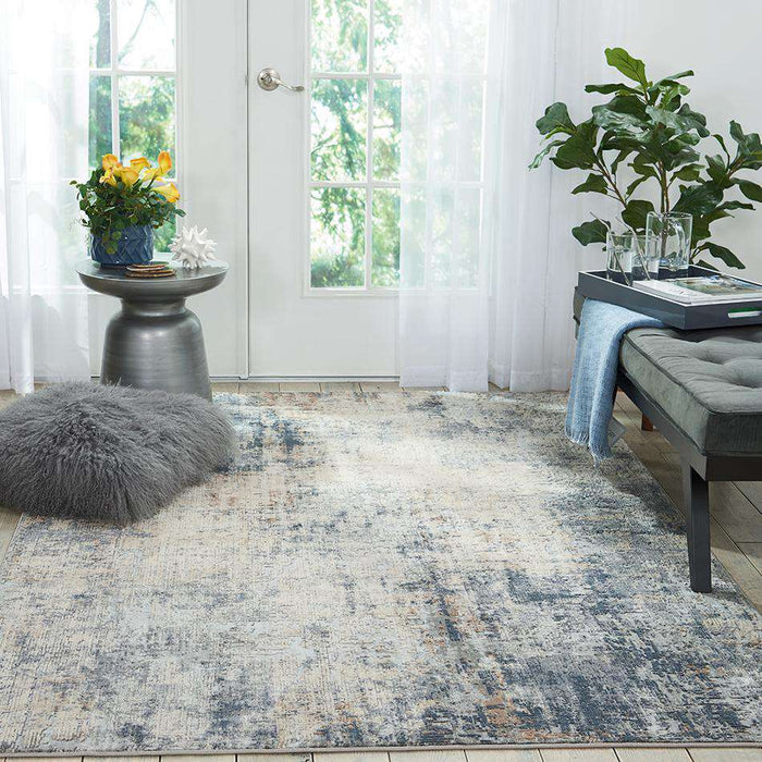 Rustic Textures RUS01 Grey/ Beige — Woven Rugs