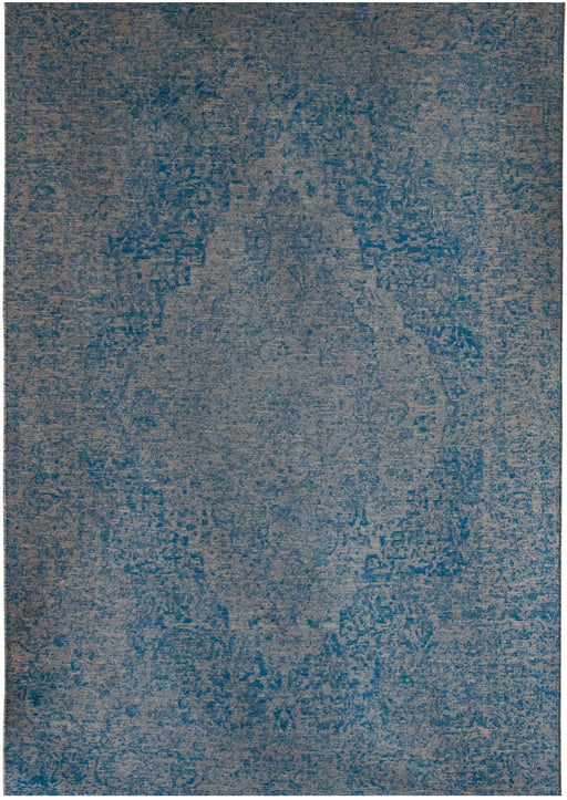 Jackie and the Fish Rugs Jackie & The Fish SAADI’S POEM OASIS BLUE - Woven Rugs