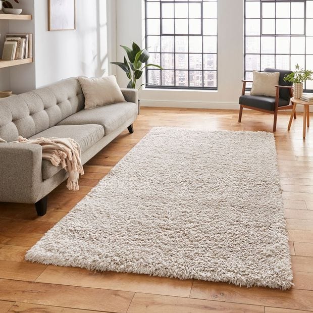 Think Rugs Rugs Solace Think 0961 Ivory - Woven Rugs