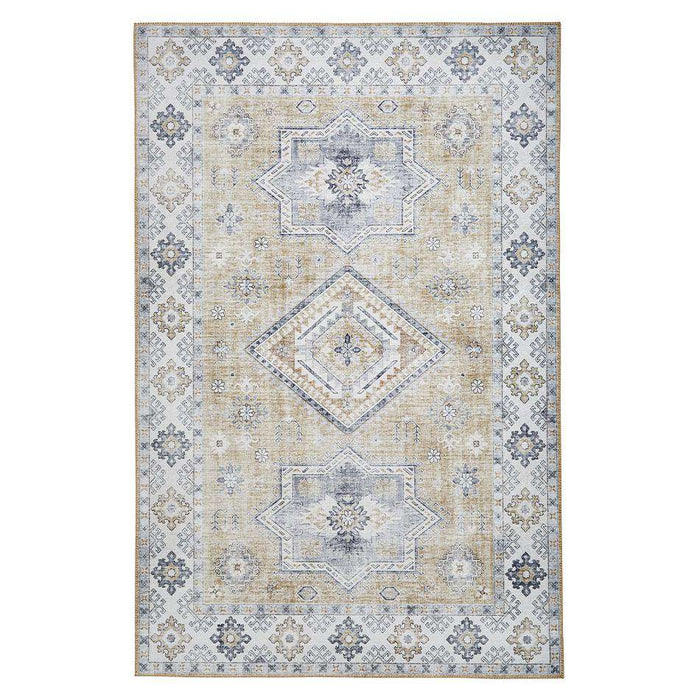 Think Rugs Rugs Topaz G4705 Gold Rug - Woven Rugs