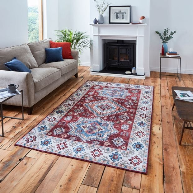 Think Rugs Rugs Topaz Think Topaz G4705 Red - Woven Rugs