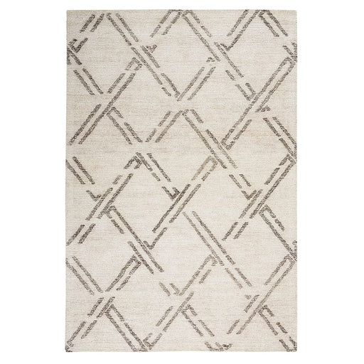 Nourison Rugs Venosa VSN01 Ivory Grey - Woven Rugs