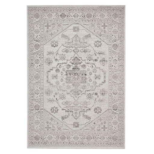 Think Rugs Rugs Miami 19517 Ivory/Black - Woven Rugs