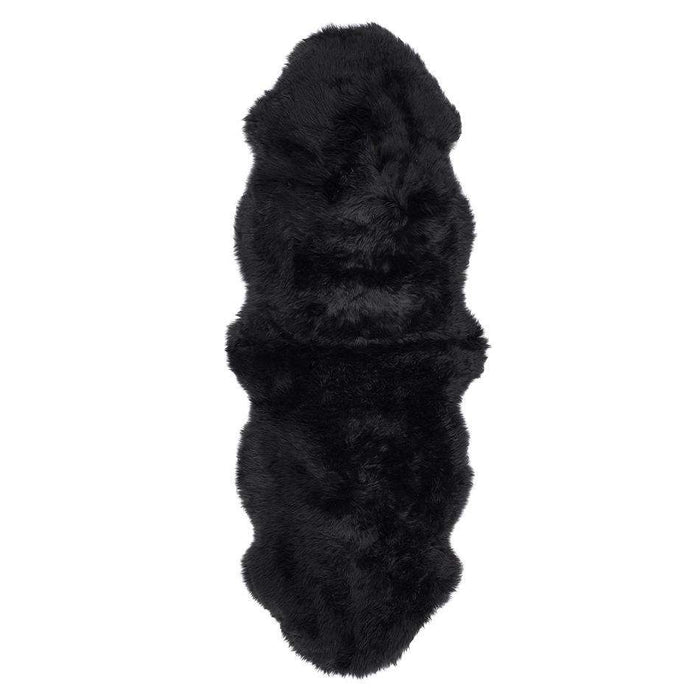 Origin Rugs Rugs Genuine Sheepskin Black - Woven Rugs
