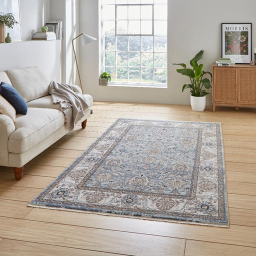 Think Rugs Rugs Vintage Think 35027 Blue - Woven Rugs