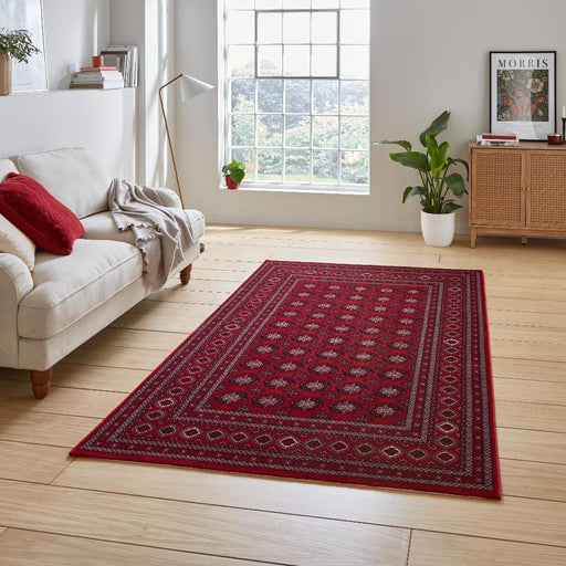 Think Rugs Rugs Dubai 62098 Red - Woven Rugs