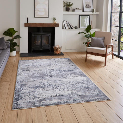 Think Rugs Rugs Artemis B9289A Grey - Woven Rugs