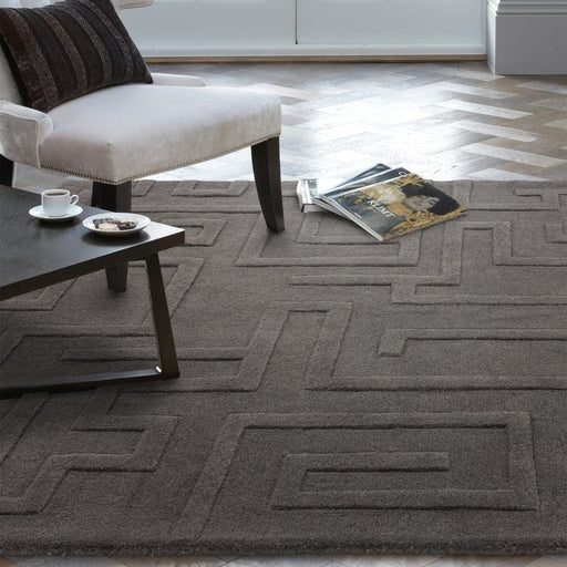 Asiatic Rugs Maze Asiatic Charcoal - Woven Rugs