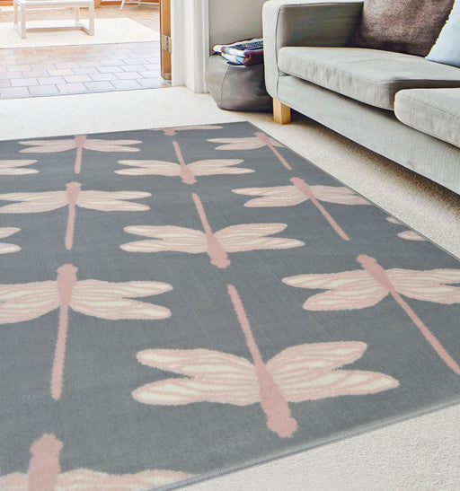 Homemaker Rugs Maestro DRAGONFLY SILVER - Woven Rugs