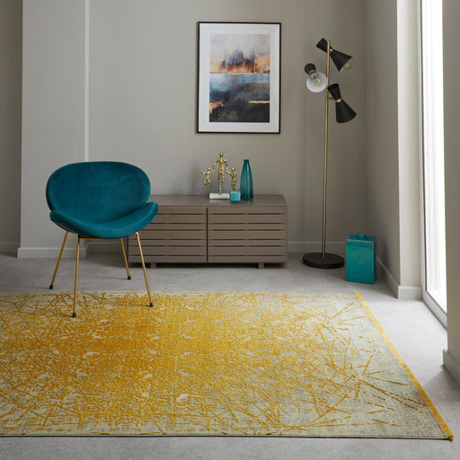 Concept Looms Rugs Emerald EMR102 Yellow - Woven Rugs